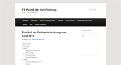 Desktop Screenshot of fspolitik.de